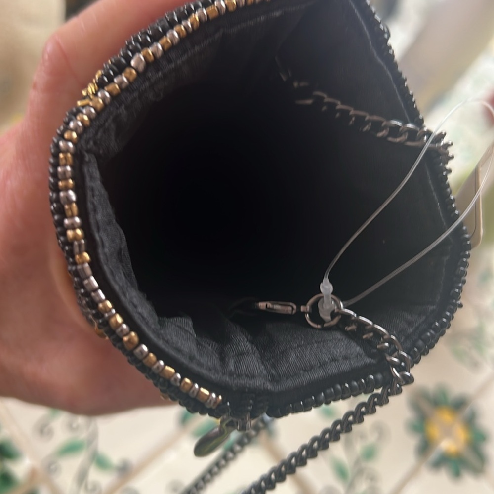 Handmade Mary Frances beaded bag with chain
NWT (48 inches long) - Picture 5 of 5